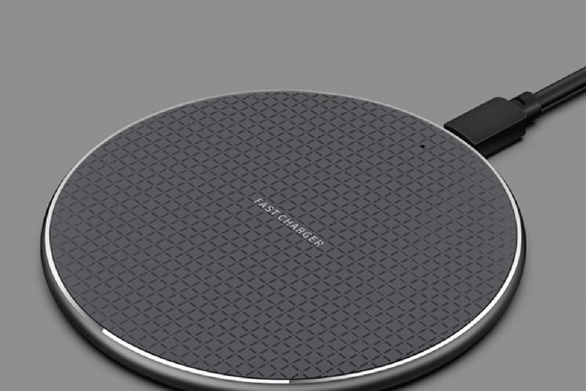 Wireless Fast Charger Smartphone Charger Qi Charging for Apple, Samsung and Smart Phones (Black) - Image 8