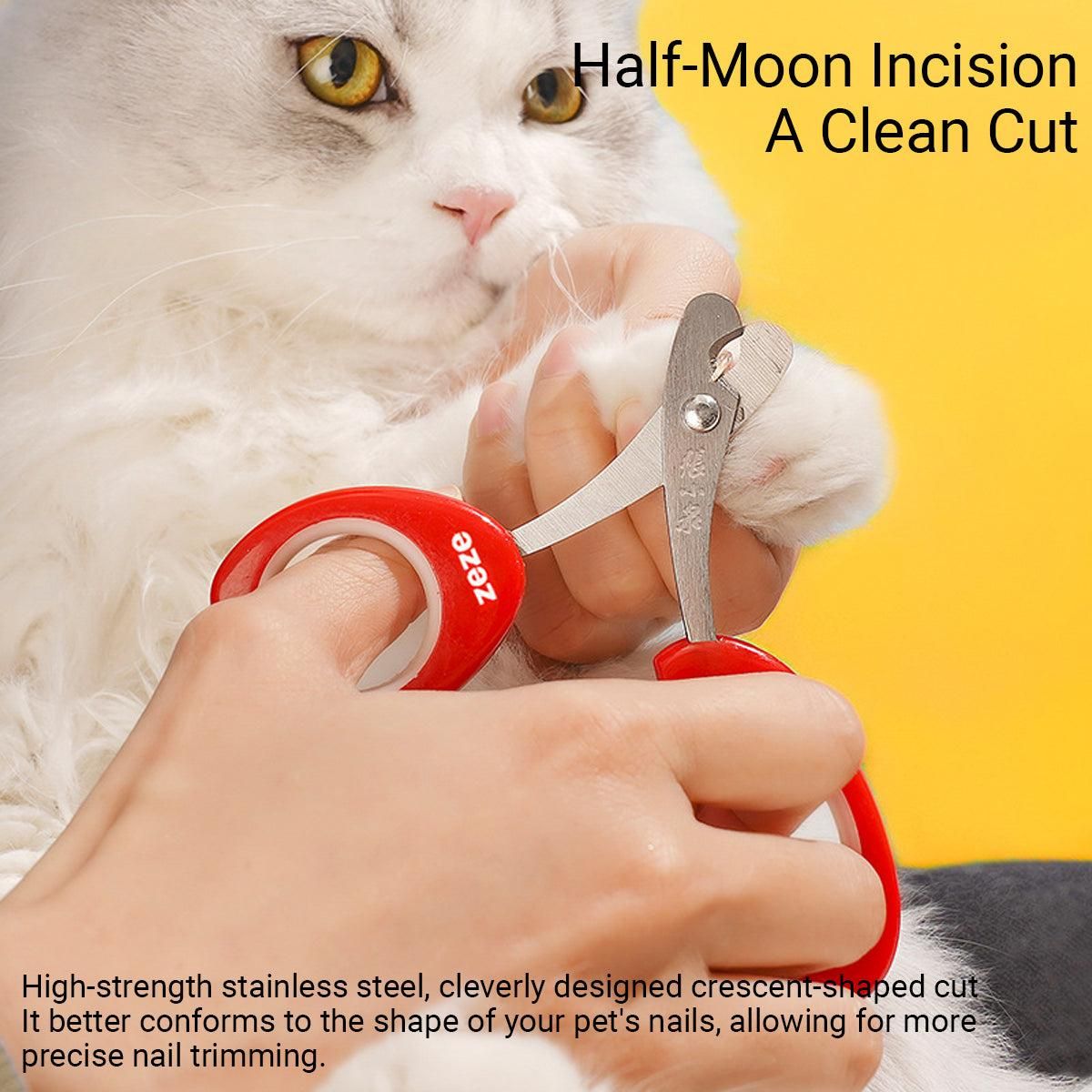 Tulip Shape Cat Nail Clipper Pet Grooming Tool Safety Durable for Cat Kitties - Image 6