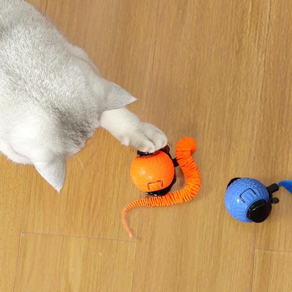 2Pcs Automatic Cat Rolling Ball Interactive Pet Toy with Multiple Motion Modes for Pet Cats Dogs - Image 3