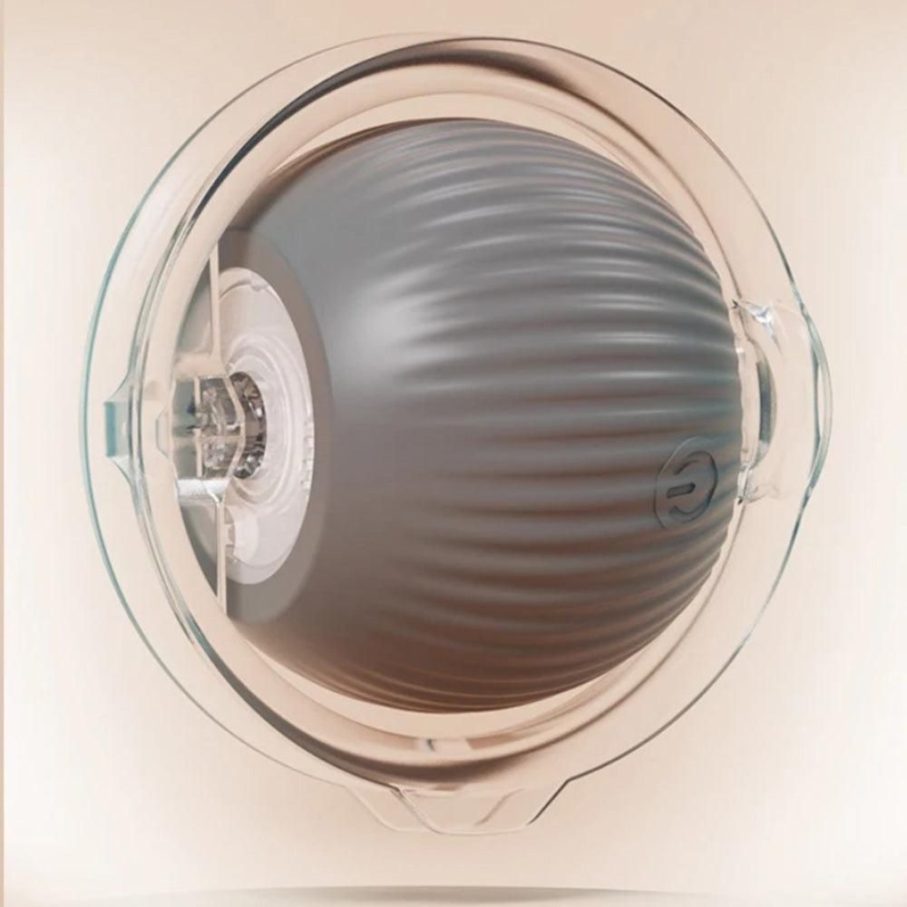 Interactive Cat Toy Ball Fast Rolling Motion Activate Cat Toys Gray - Image 2