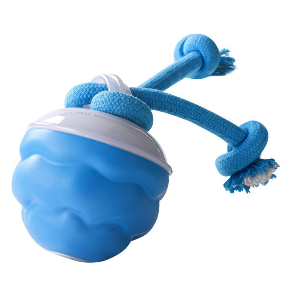 3-Mode Pet Interactive Toys Squeaky Auto Rolling Ball Dog Toy Blue - Image 5