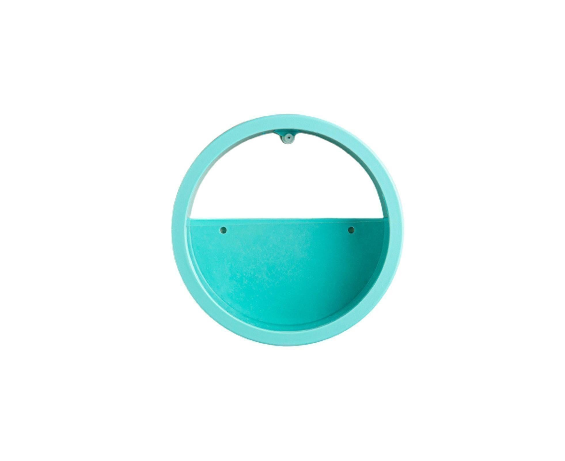 Succulent Planter Durable Decorative Leakproof Hanging Hydroponic Styles Pot for Balcony-Blue M - Image 1