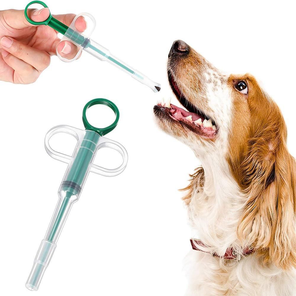 4Pcs Pet Medicine Feeder Pill Pusher Capsule Shooter Medication Syringe Dog Cat - Image 3