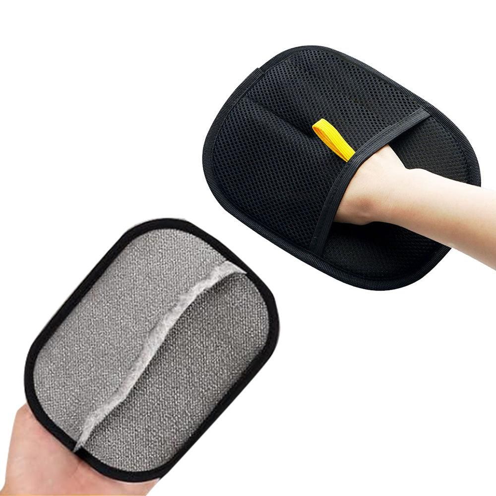 2Pcs Pet Electrostatic Hair Removal Gloves Reusable Grooming Tools - Image 2