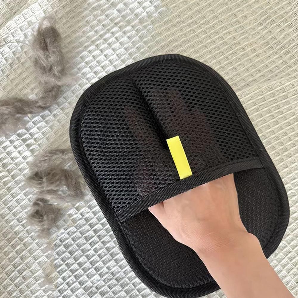 2Pcs Pet Electrostatic Hair Removal Gloves Reusable Grooming Tools - Image 4