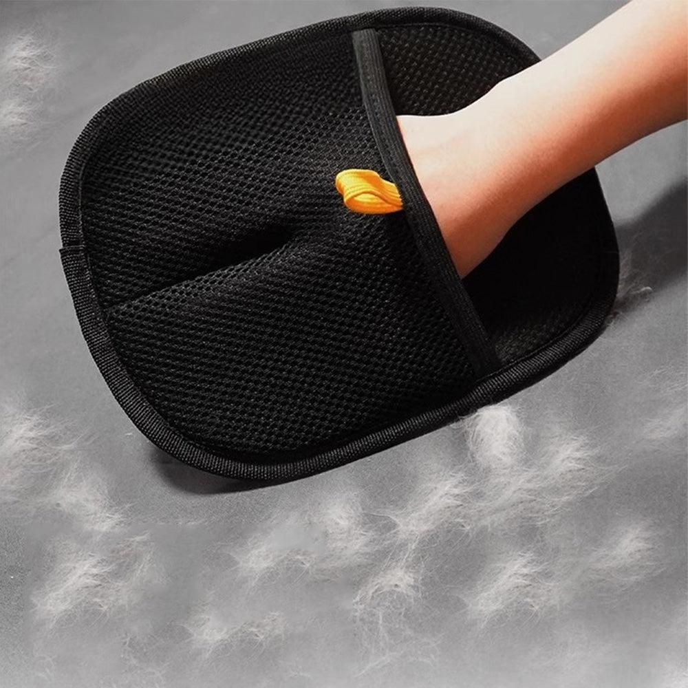 2Pcs Pet Electrostatic Hair Removal Gloves Reusable Grooming Tools - Image 5