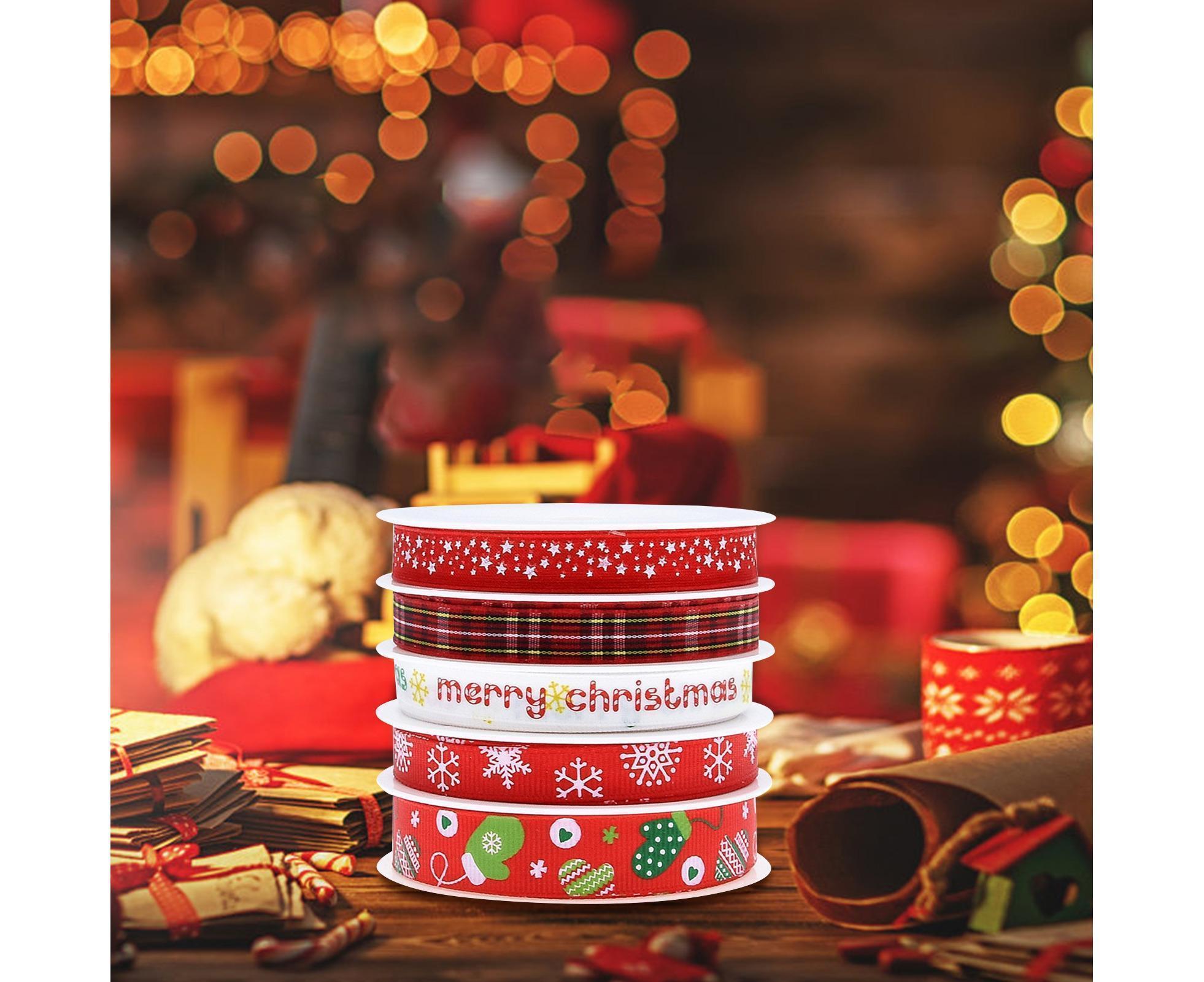 Christmas Ribbon for Gifts-Multicolor - Image 3