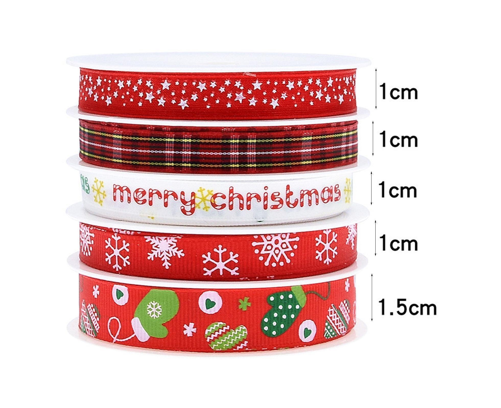 Christmas Ribbon for Gifts-Multicolor - Image 5