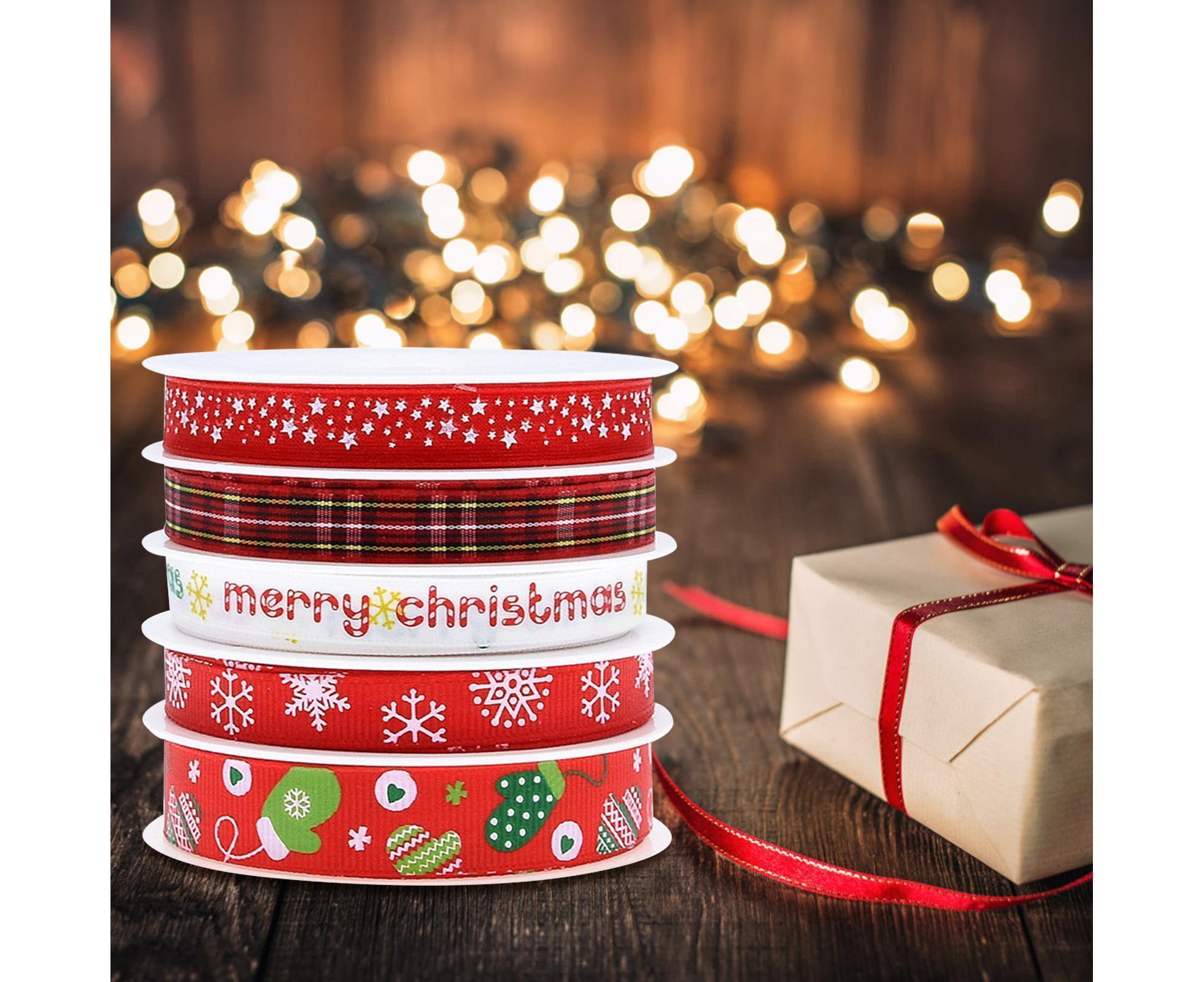 Christmas Ribbon for Gifts-Multicolor - Image 6