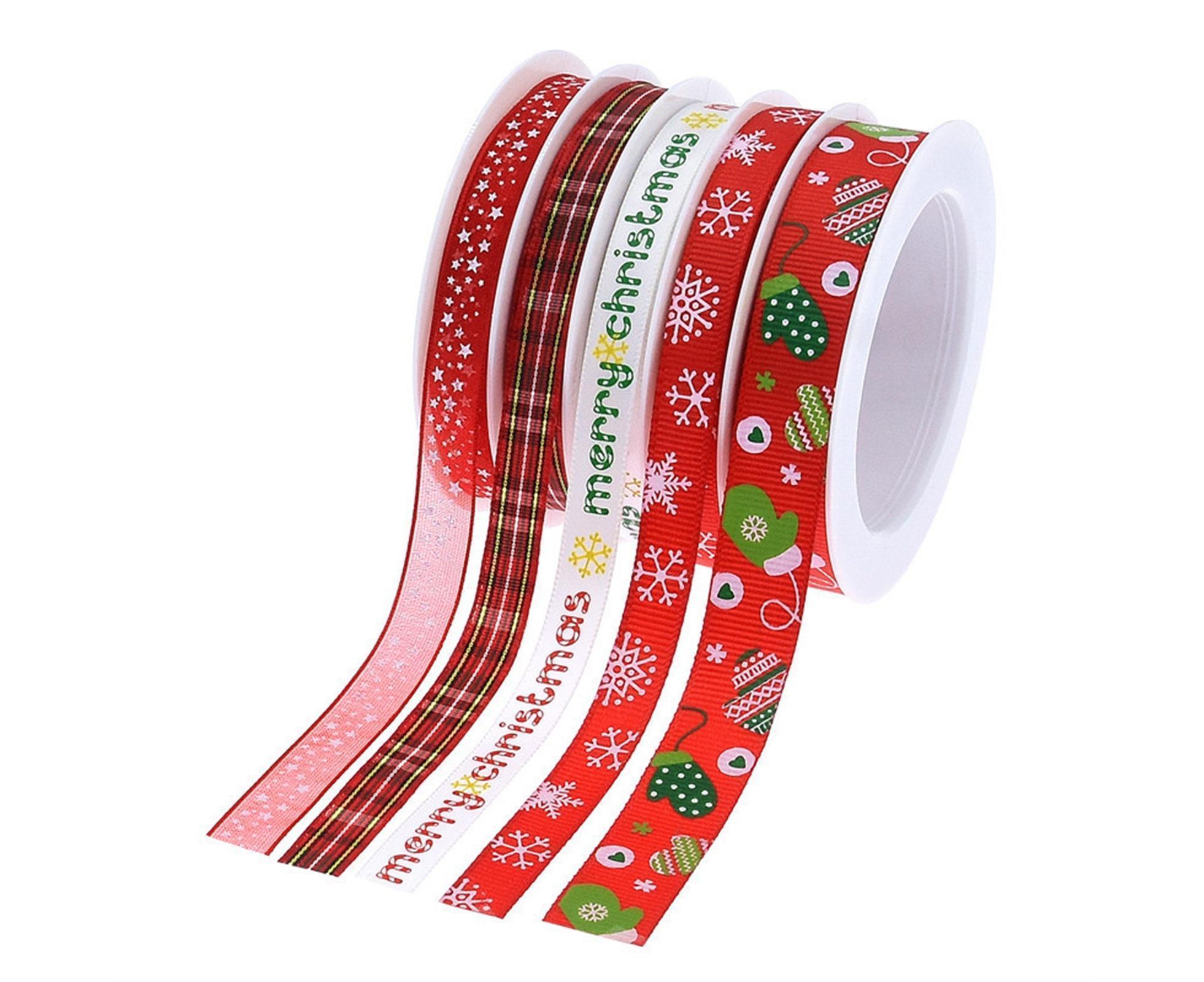 Christmas Ribbon for Gifts-Multicolor - Image 8