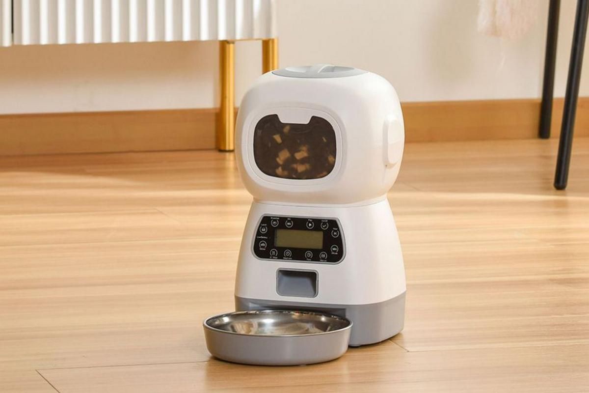 Automatic Feeder Pet Food Dispenser Automatic Cat Feeder Dry Food Dispenser Smart Pet Feeder Timed Cat Feeder for Large Medium Small Pets - Image 3