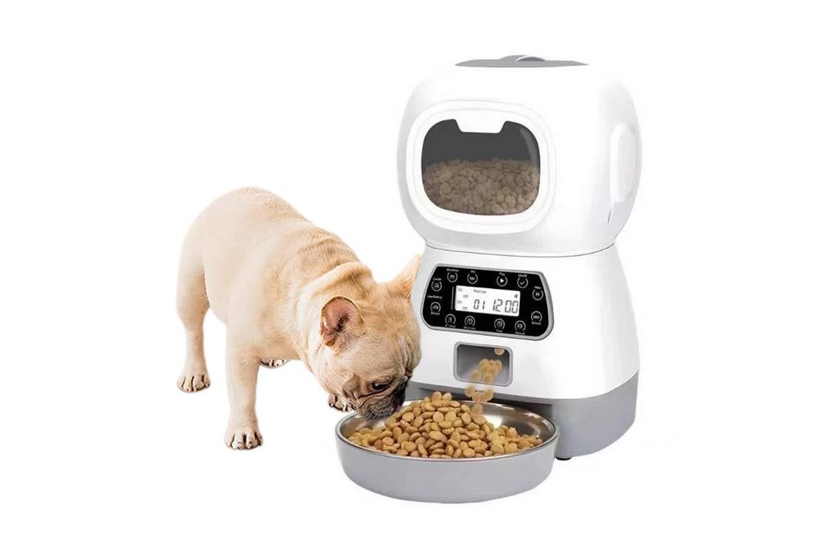 Automatic Feeder Pet Food Dispenser Automatic Cat Feeder Dry Food Dispenser Smart Pet Feeder Timed Cat Feeder for Large Medium Small Pets - Image 2