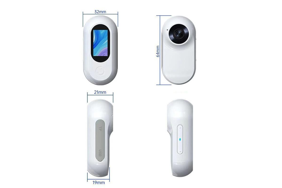 HD 1080P Dog Tracker Collar No WiFi No App Dog Collar Camera Dog Cat Pet Sport Action Camera Collar Mini Body Cam - Image 2