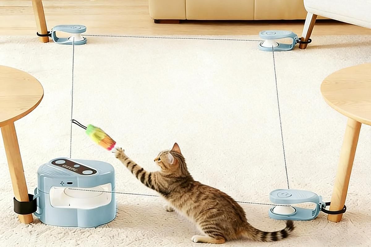 Interactive Cat Toy Automatic Moving And Enrichment Toy For Indoor Cats - Image 2