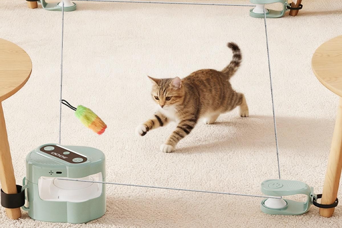 Interactive Cat Toy Automatic Moving And Enrichment Toy For Indoor Cats - Image 3