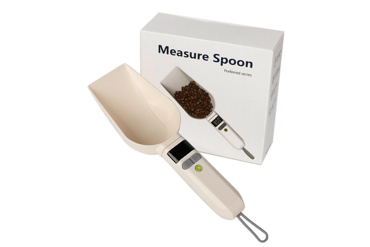 Digital Pet Weighing Spoon High Accuracy Detachable Kitchen Spoon Scale - Image 1
