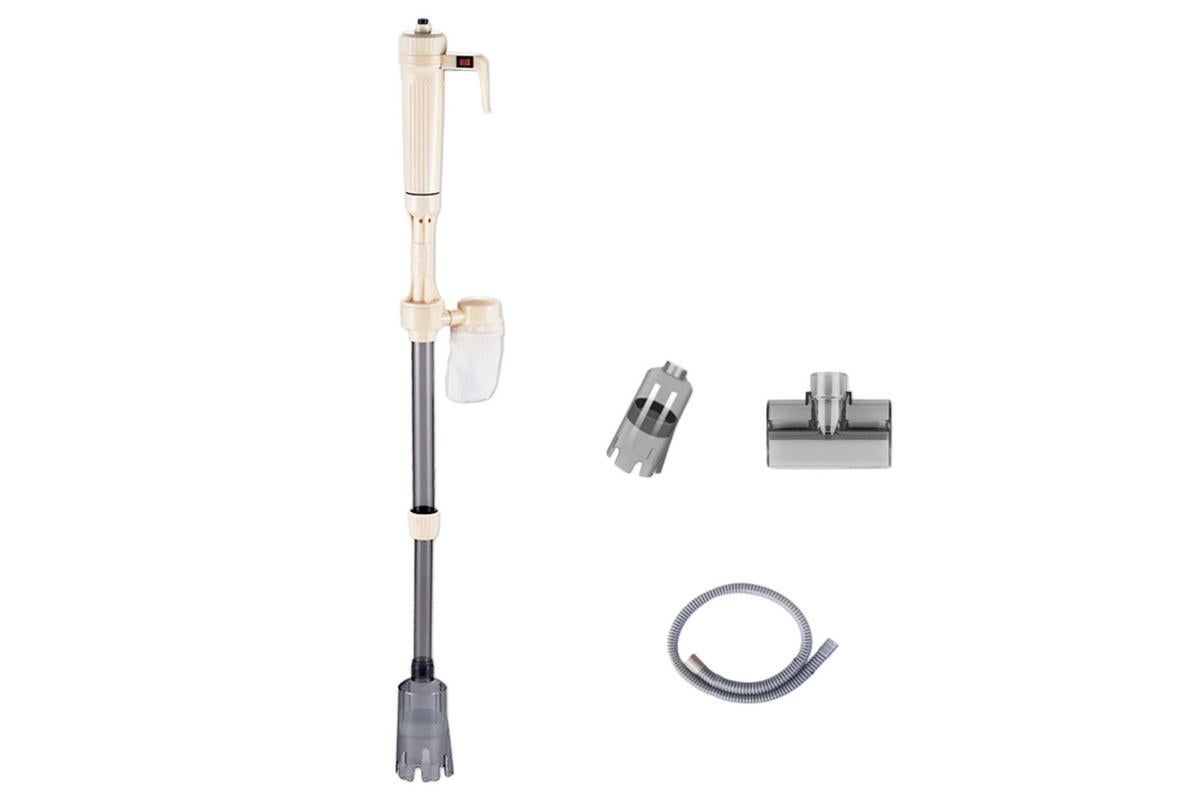 Electric Fish Tank Vacuum Cleaner Sand Washer Aquarium Gravel Cleaner Battery Operated - Image 1