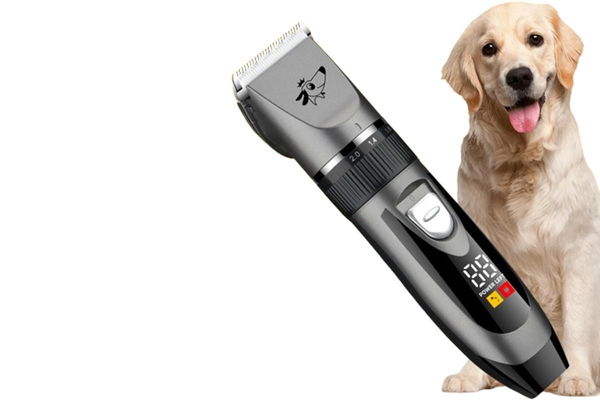 Pet Grooming Clippers Cat Grooming Kit Cordless Low Noise Pet Hair Clipper Trimmer Shaver for Dogs Cats Animals Adjustable Clipper Comb & Detachable Blades Dog Trimmer - Image 4
