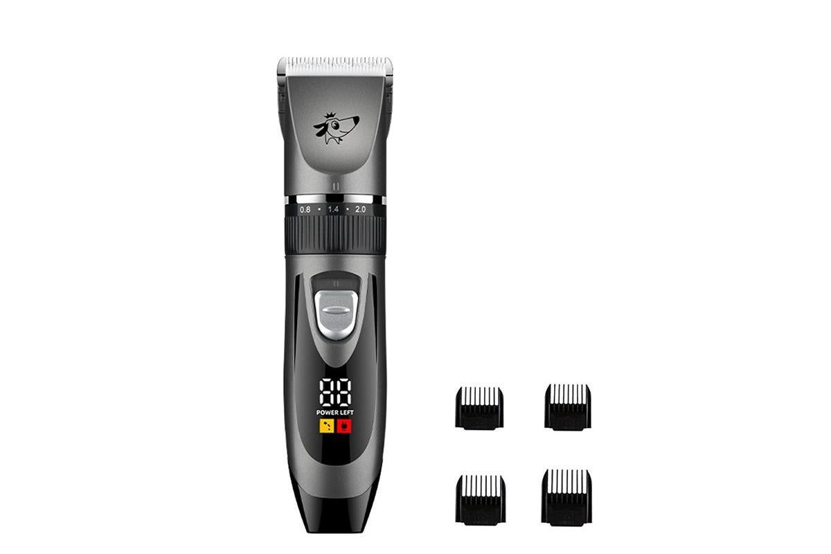 Pet Grooming Clippers Cat Grooming Kit Cordless Low Noise Pet Hair Clipper Trimmer Shaver for Dogs Cats Animals Adjustable Clipper Comb & Detachable Blades Dog Trimmer - Image 5
