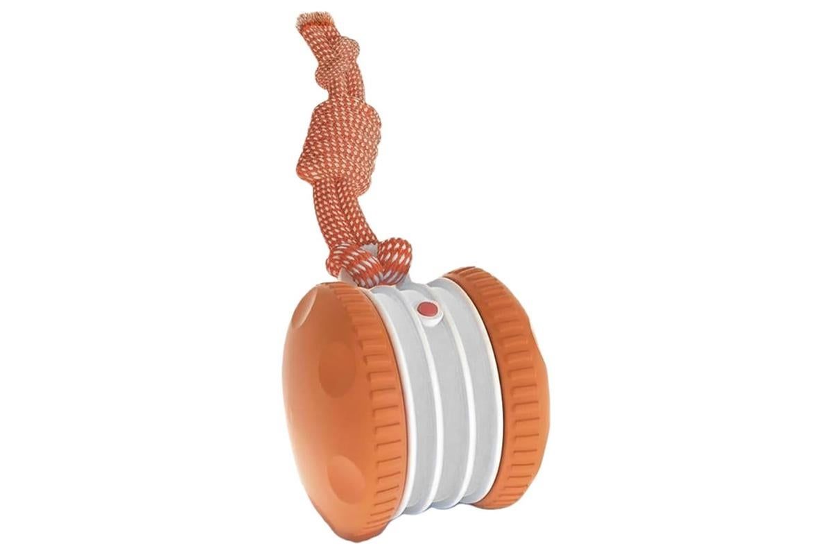 Interactive Pet Rolling Ball Toy Rechargeable Automatic Play Ball for Cats and Dogs - Orange - Image 6