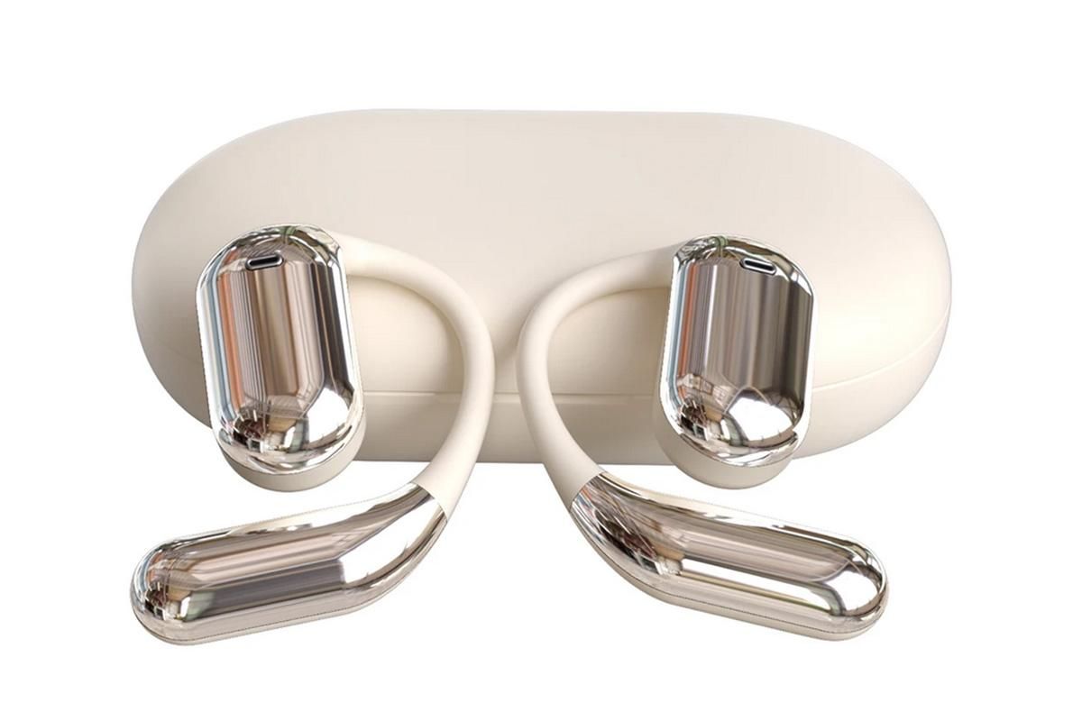 Real-Time AI Translation Earbuds Wireless Headphones for Travel Meetings Learning - Skin Tone - Image 3