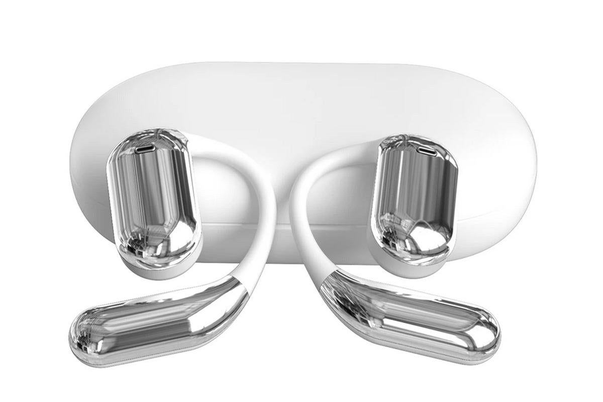 Real-Time AI Translation Earbuds Wireless Headphones for Travel Meetings Learning - White - Image 3