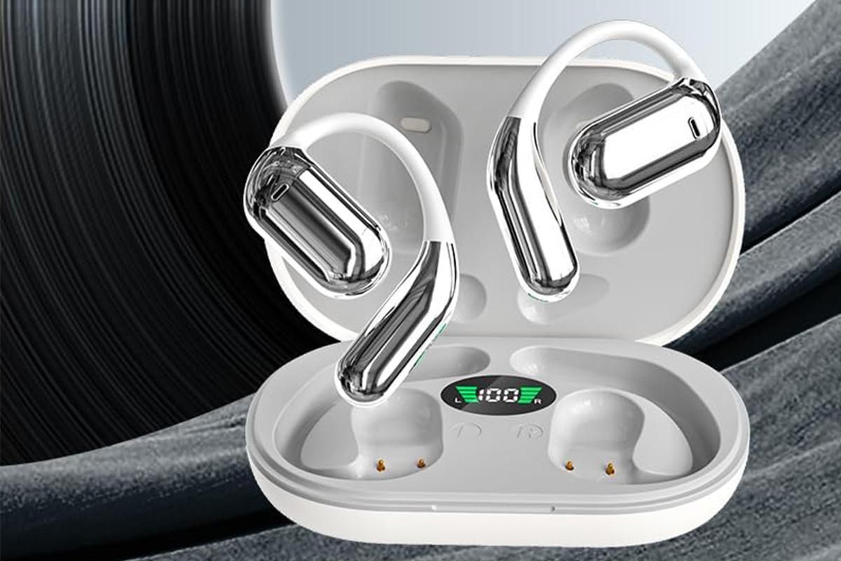 Real-Time AI Translation Earbuds Wireless Headphones for Travel Meetings Learning - White - Image 5