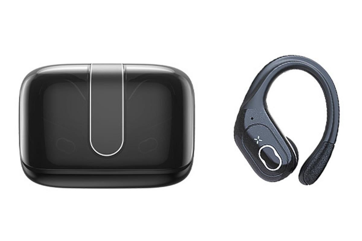 Wireless Bluetooth 5.4 Headphone Over Ear Bud IPX5 Waterproof Earphone for Sport Running - Black - Image 2