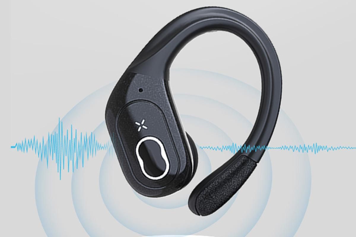 Wireless Bluetooth 5.4 Headphone Over Ear Bud IPX5 Waterproof Earphone for Sport Running - Black - Image 5