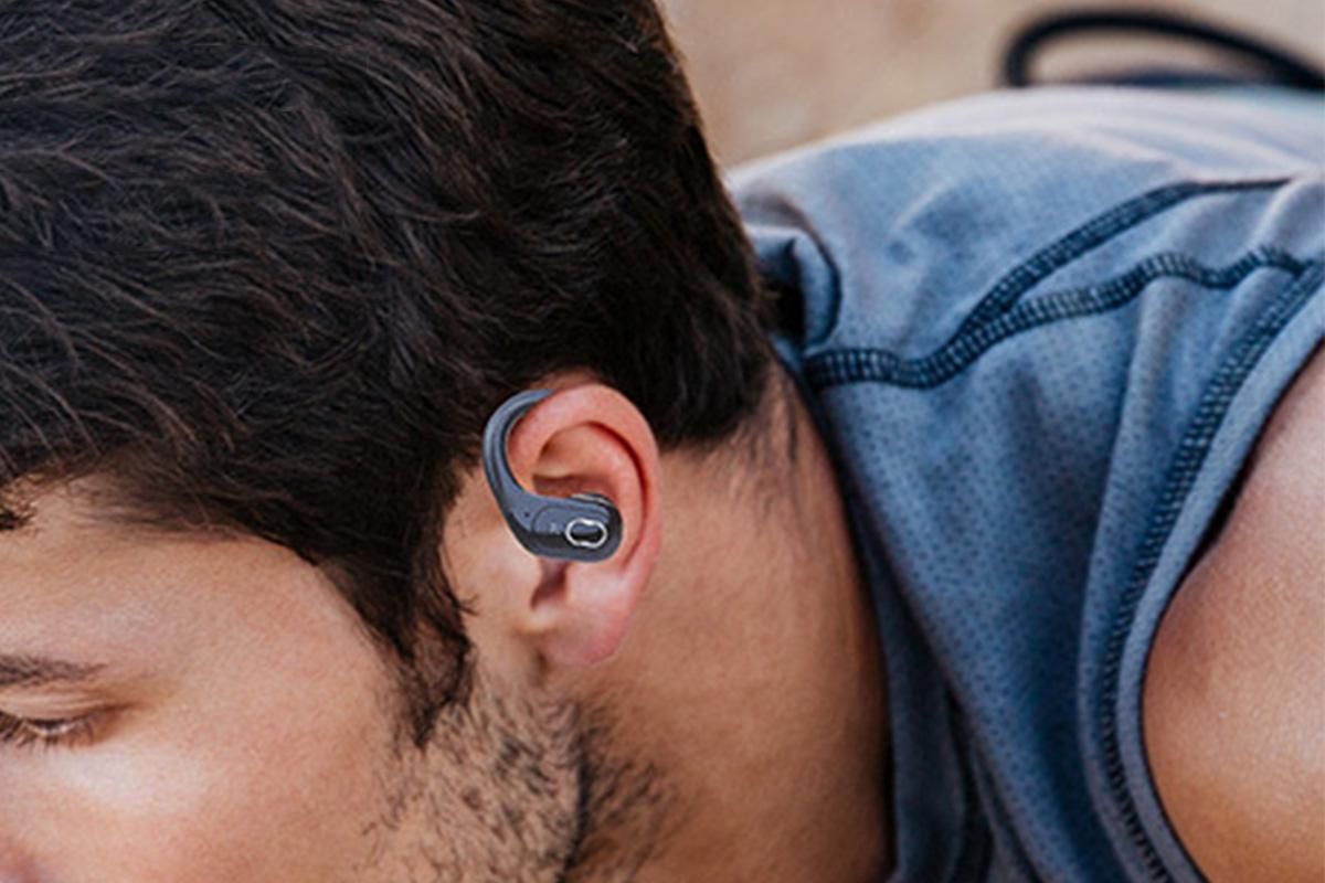 Wireless Bluetooth 5.4 Headphone Over Ear Bud IPX5 Waterproof Earphone for Sport Running - Black - Image 6