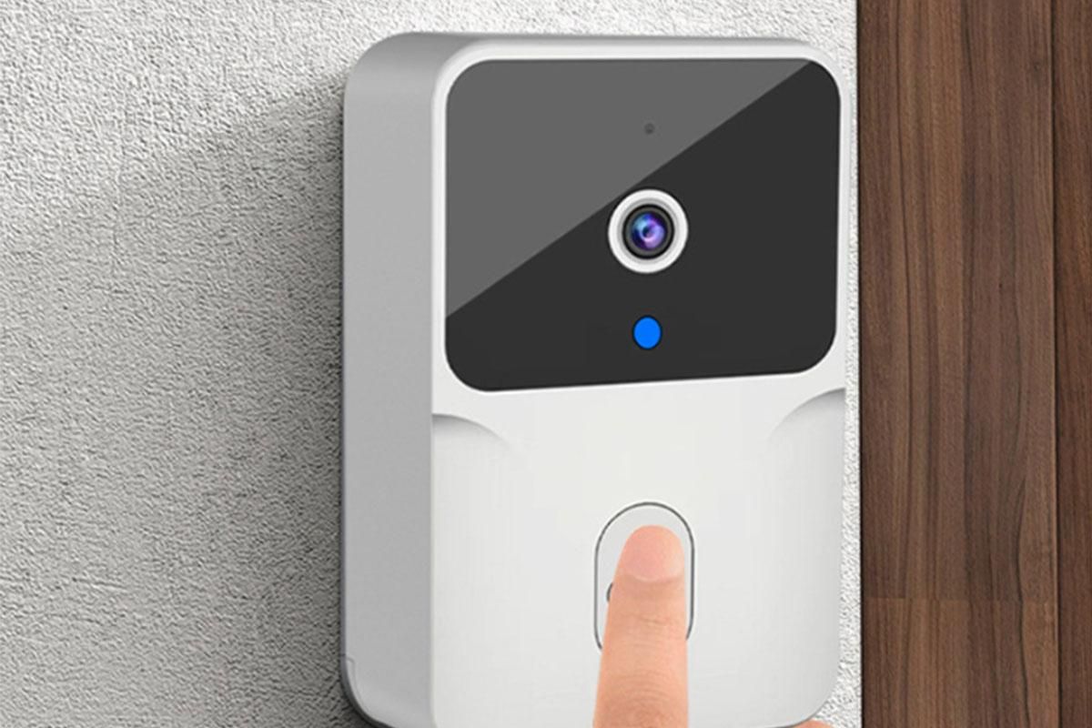 Wireless Doorbell Camera Video Door Bell Smart Intercom Security Phone Camera Indoor Outdoor - White - Image 3