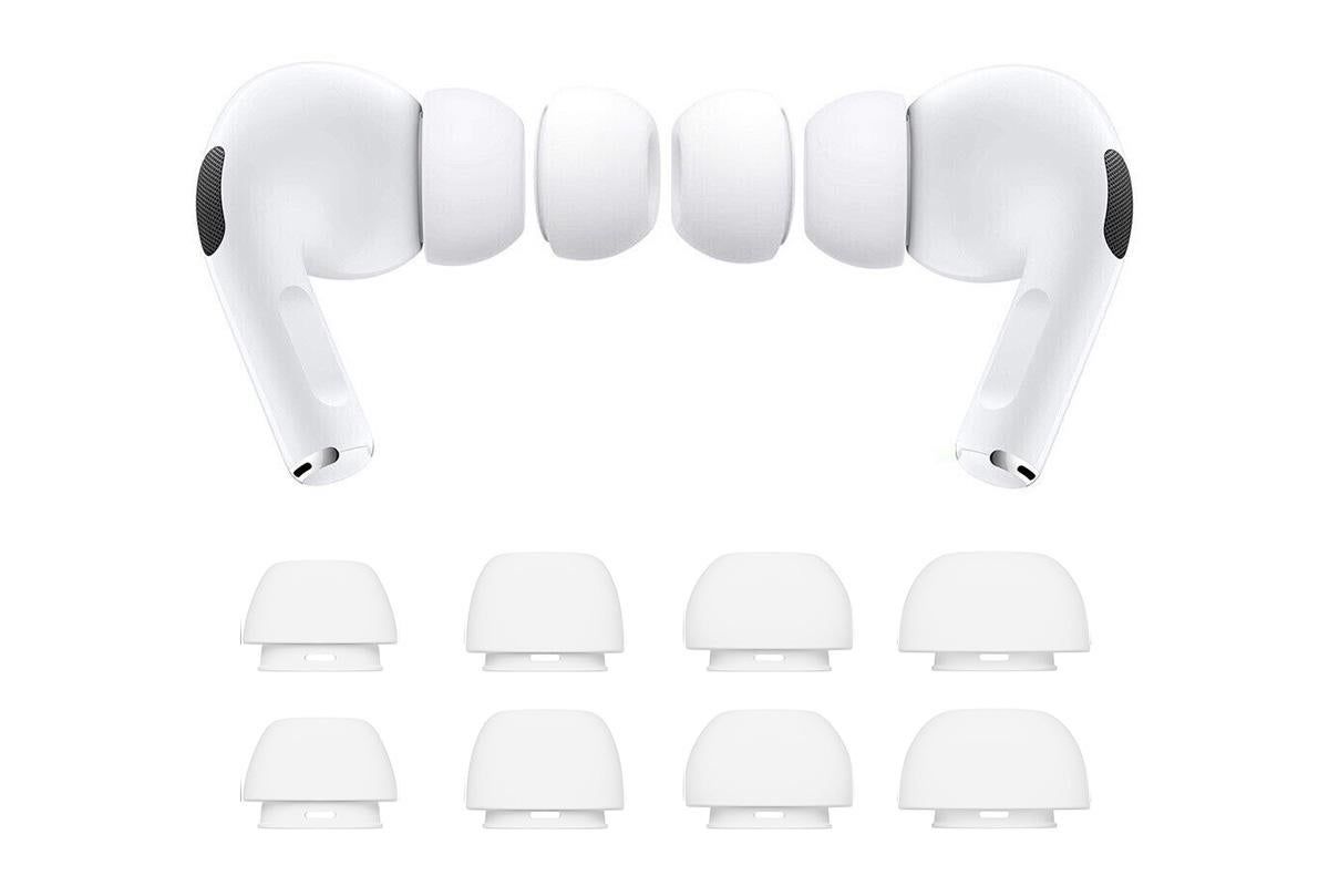 4 Pairs Replacement Ear Tips For AirPods Pro 2nd 1st Generation With Portable Storage Box - Image 5