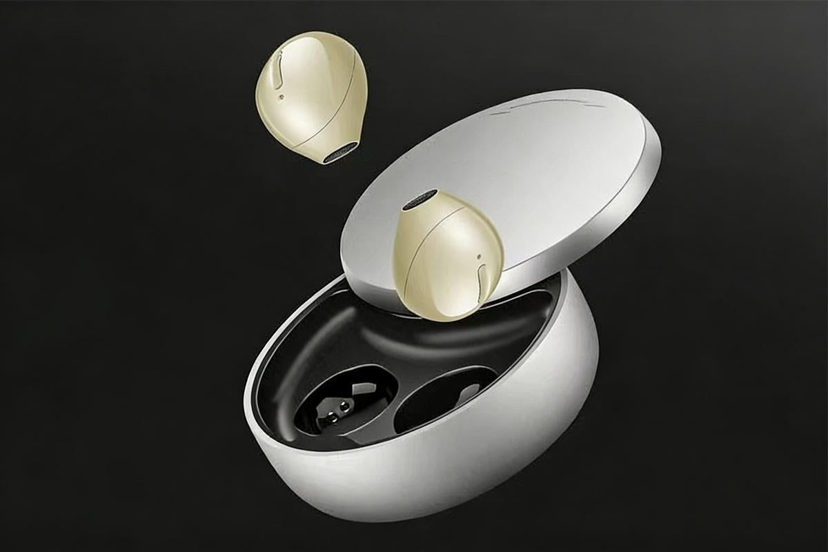 Sleep Earbuds for Side Sleepers Bluetooth Mini In-Ear Headphones for Rest - Skin Tone - Image 3