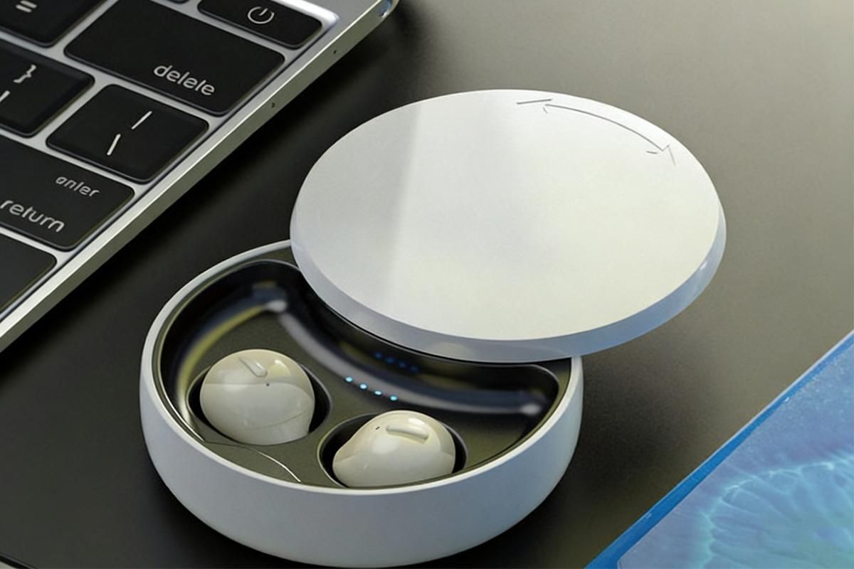 Sleep Earbuds for Side Sleepers Bluetooth Mini In-Ear Headphones for Rest - Skin Tone - Image 4