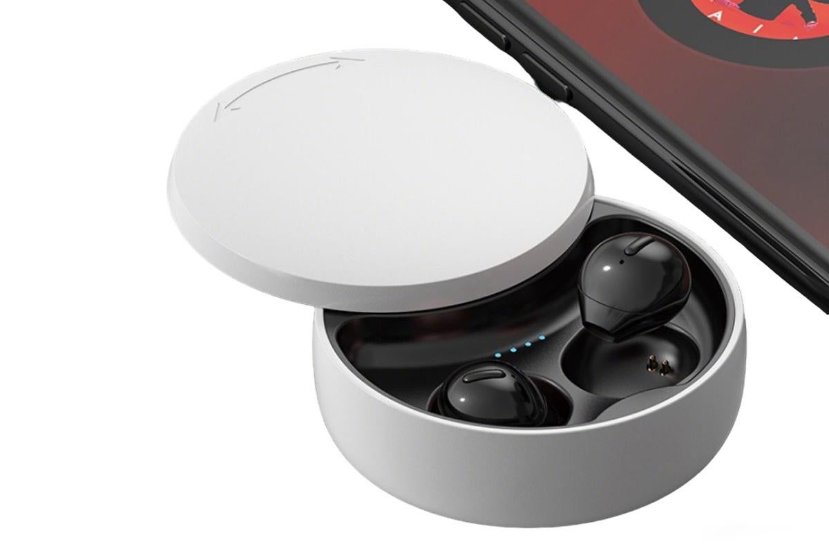 Sleep Earbuds for Side Sleepers Bluetooth Mini In-Ear Headphones for Rest - Black - Image 1