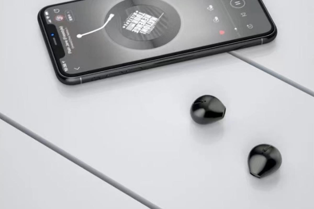Sleep Earbuds for Side Sleepers Bluetooth Mini In-Ear Headphones for Rest - Black - Image 2