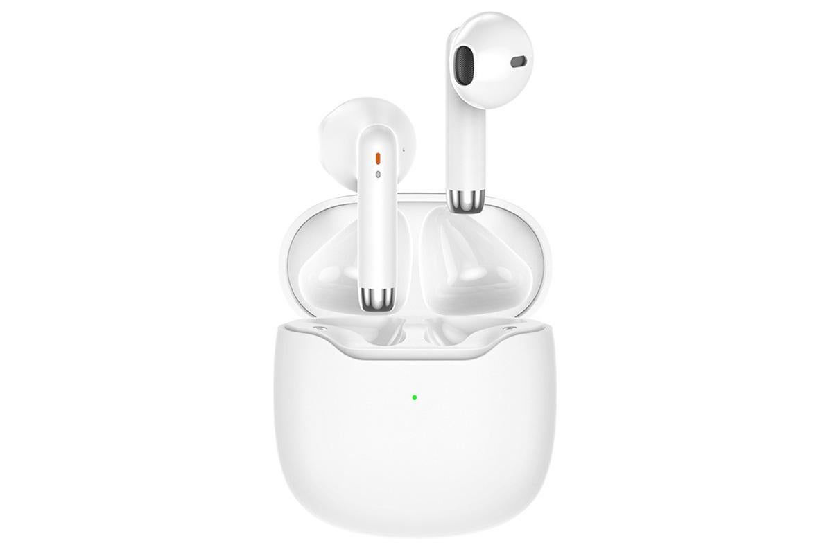 Wireless Earbuds Bluetooth 5.3 In-Ear Headphones with Noise Cancelling Mic IPX7 Waterproof Sports Earphones - White - Image 1