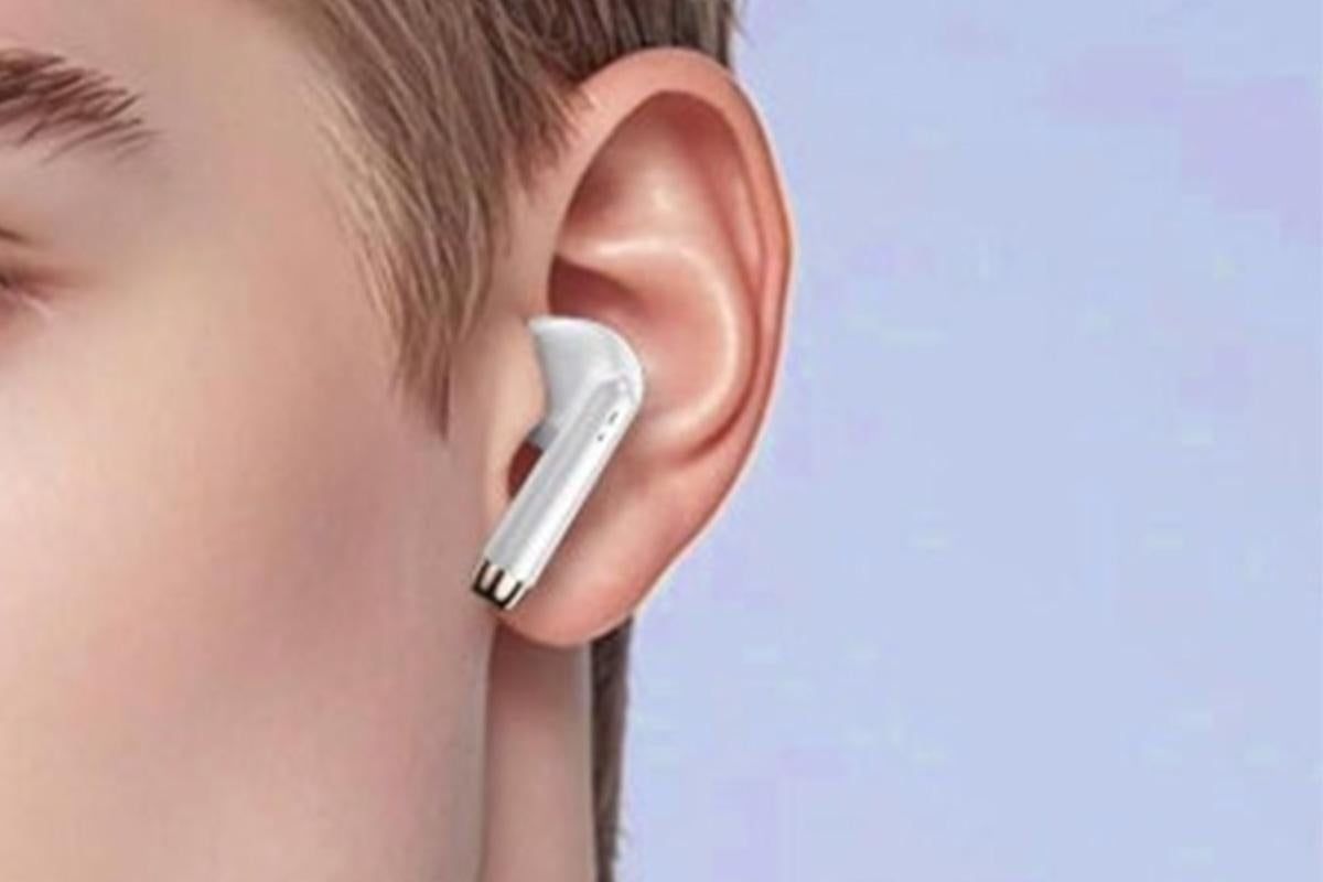 Wireless Earbuds Bluetooth 5.3 In-Ear Headphones with Noise Cancelling Mic IPX7 Waterproof Sports Earphones - White - Image 4