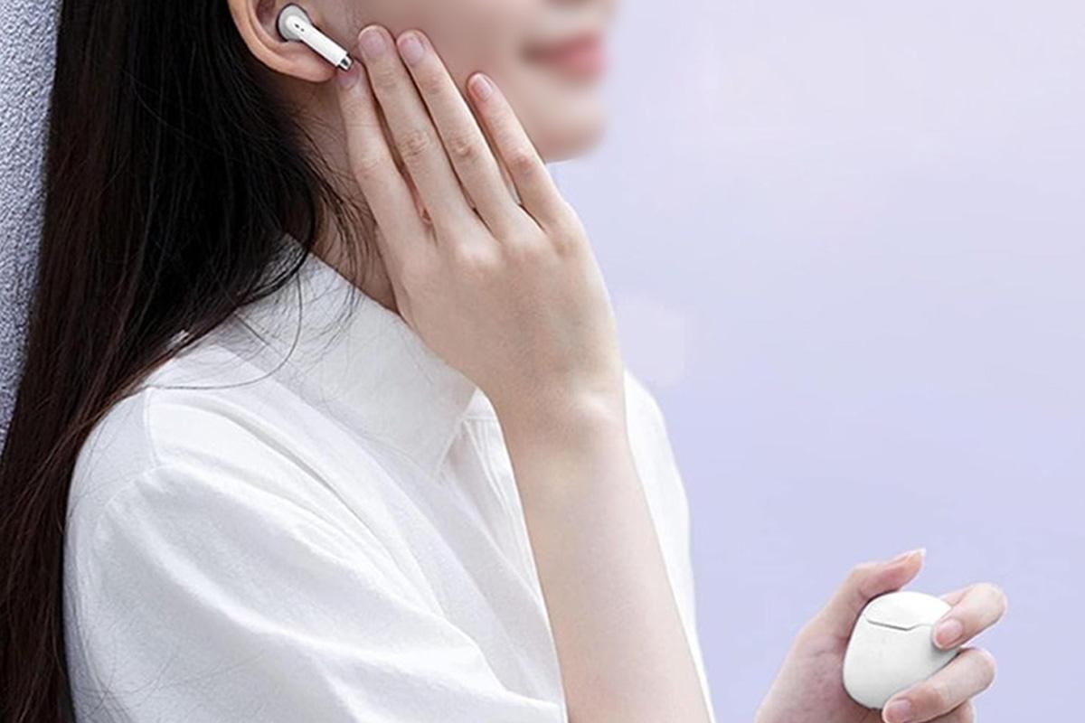 Wireless Earbuds Bluetooth 5.3 In-Ear Headphones with Noise Cancelling Mic IPX7 Waterproof Sports Earphones - White - Image 5