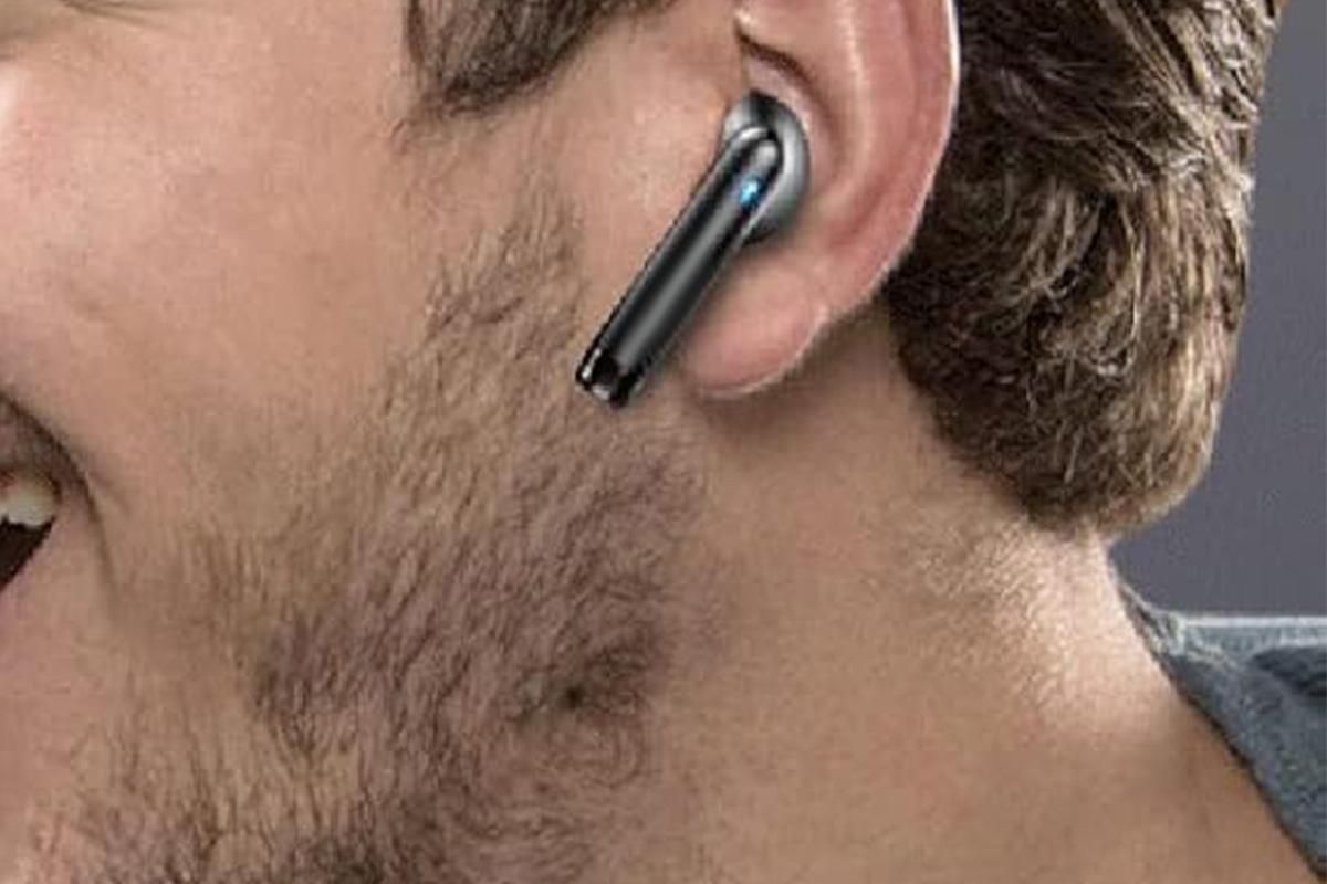 Wireless Earbuds Bluetooth 5.3 In-Ear Headphones with Noise Cancelling Mic IPX7 Waterproof Sports Earphones - Black - Image 5