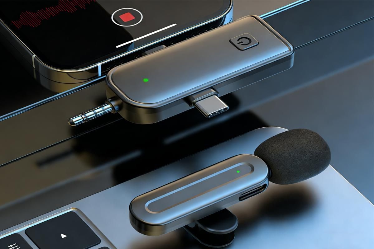 2.4G Wireless Lavalier Microphones for iPhone Android USB-C Lightning Plug Play - Image 3