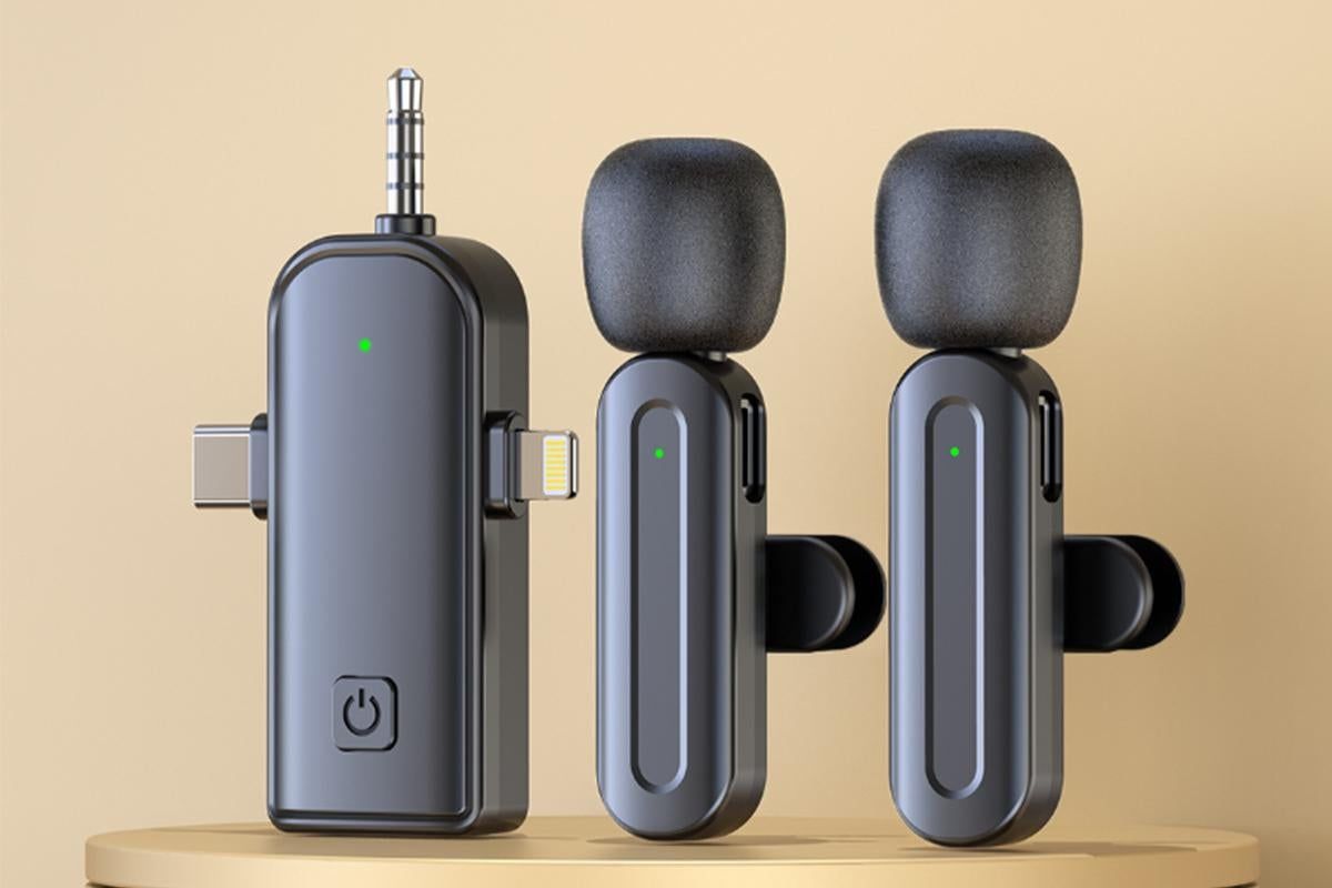 2.4G Wireless Lavalier Microphones for iPhone Android USB-C Lightning Plug Play - Image 6