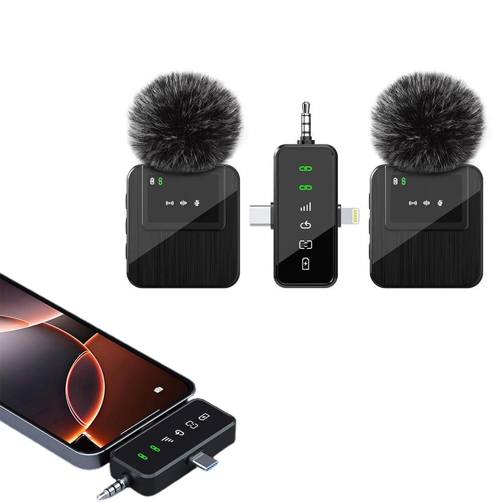 2.4G Wireless Lavalier Microphones for iPhone Android USB-C Lightning Plug Play - Image 7