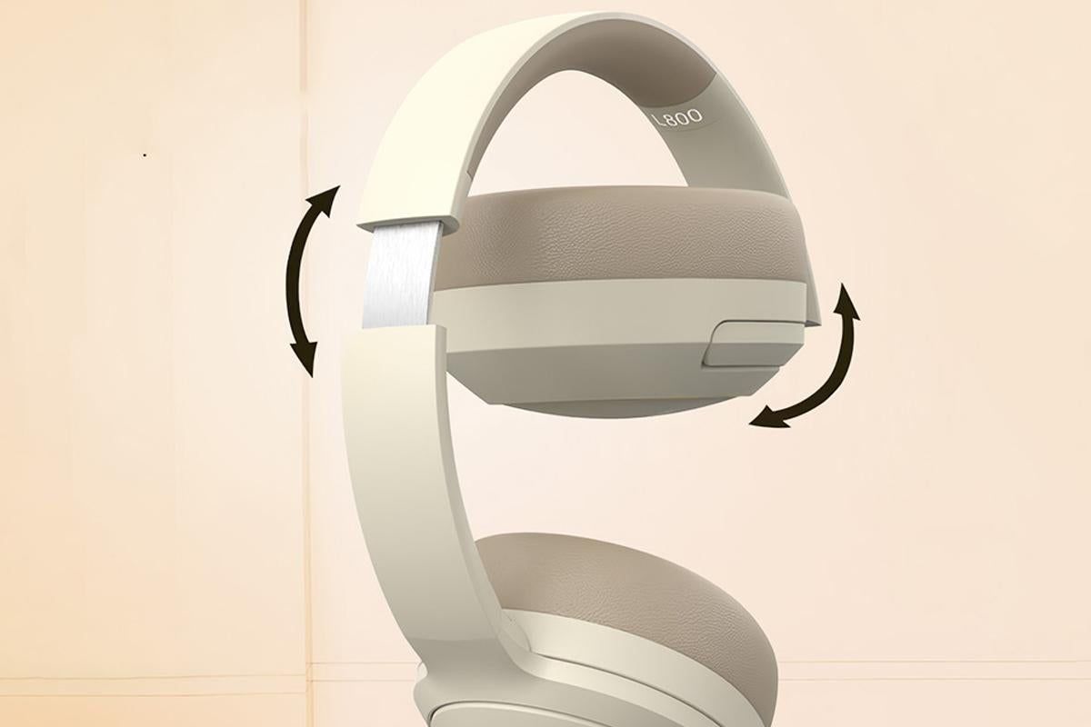 Wireless Gaming Headset Headphone with Microphone Volume - Khaki - Image 4