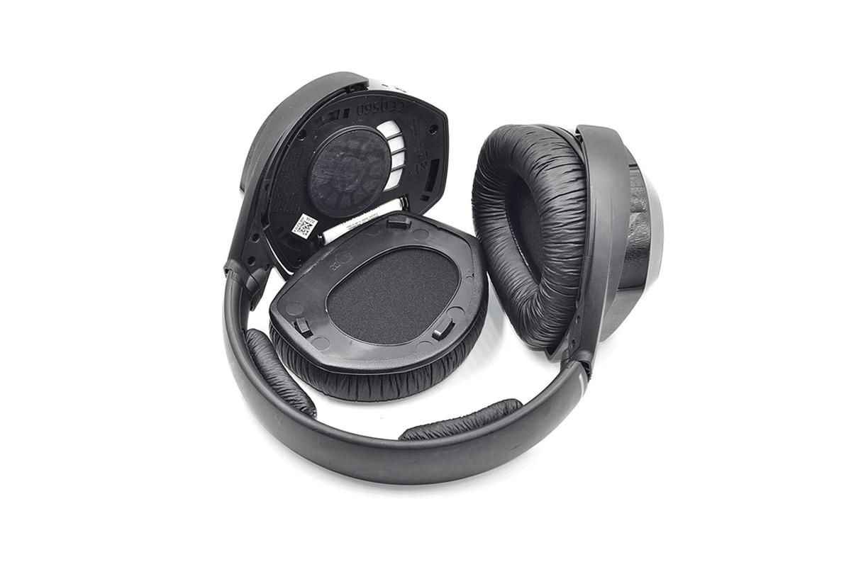 Replacement Ear Pads Cushions Mesh Cover For Sennheiser HDR RS165/175 -Football Net Style - Image 3
