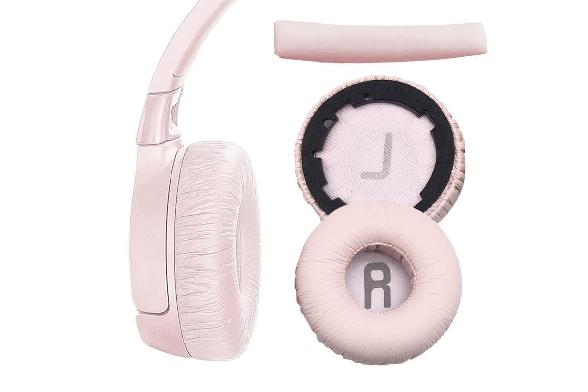 Ear Pads Cushion Cover Replacement Headband Replaceable Foam Headphone Cover for JBL Tune600BT T660NC T670NC Wireless Headphone Ear Pads Headphone Ear Pad Repair Parts -Blue - Image 5
