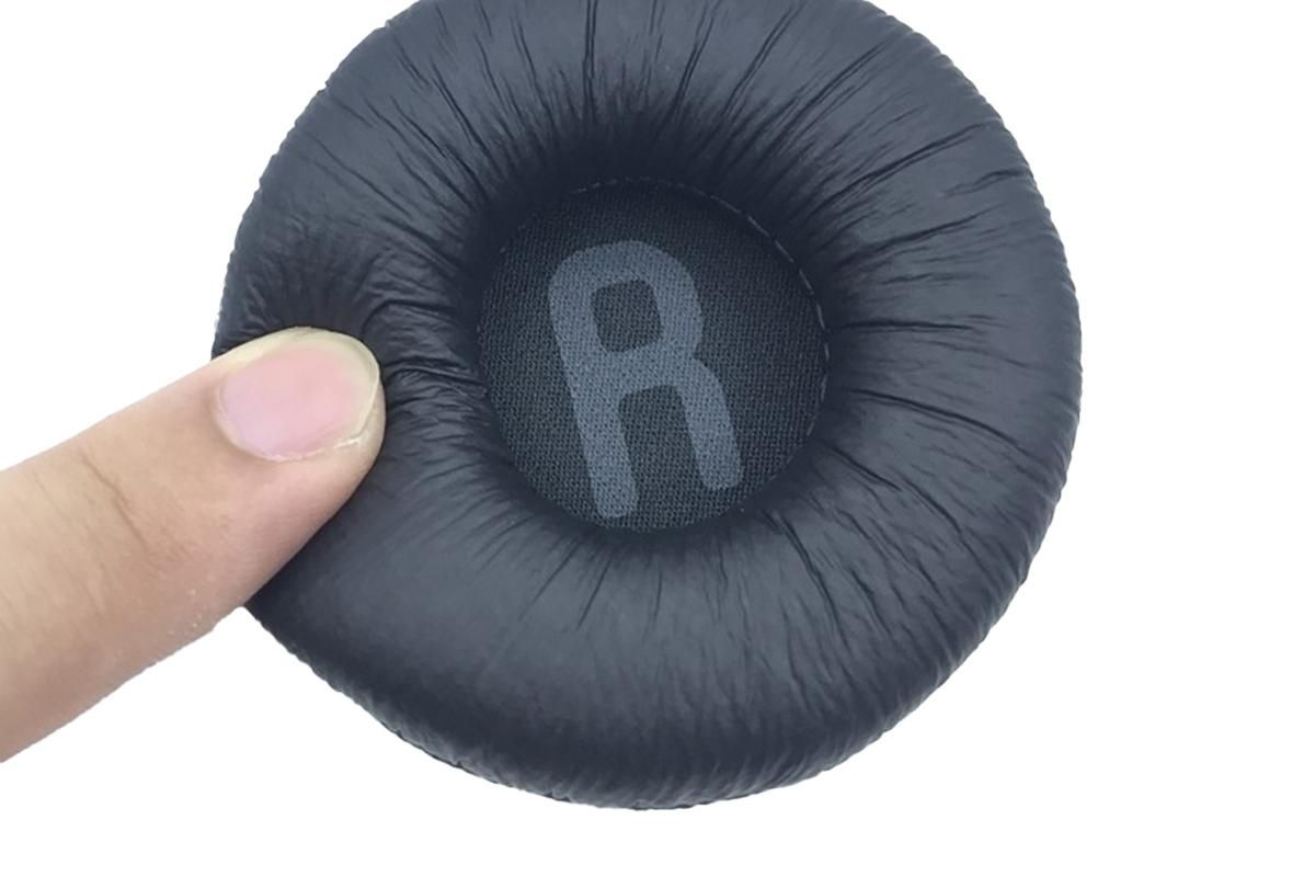 Ear Pads Cushion Cover Replacement Headband Replaceable Foam Headphone Cover for JBL Tune600BT T660NC T670NC Wireless Headphone Ear Pads Headphone Ear Pad Repair Parts -Black - Image 3