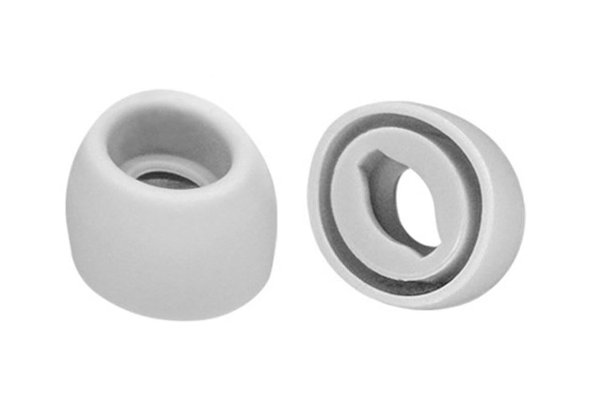 3-Pair Silicone Replacement Ear Tips for Samsung Galaxy Buds Pro - Light Grey - Image 6