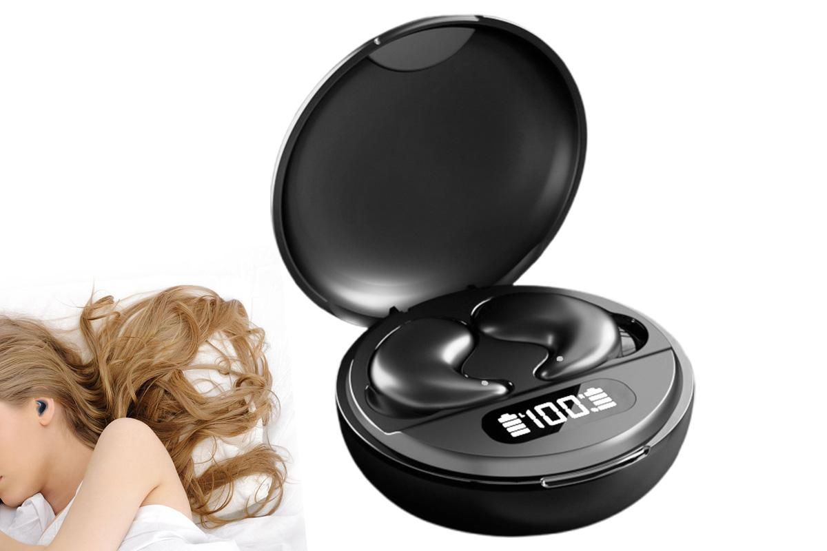 Invisible Sleep Wireless Earbuds Bluetooth 5.3 In-Ear Headphones for Side Sleeping - Image 2