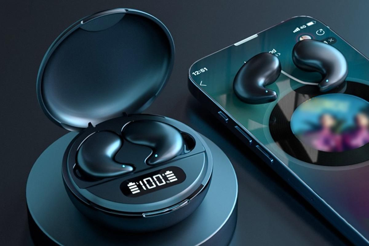 Invisible Sleep Wireless Earbuds Bluetooth 5.3 In-Ear Headphones for Side Sleeping - Image 4